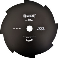 Нож для триммера Диолд 255x8Тx25,4мм