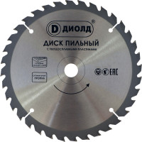 Пильные диски по дереву Диолд 250x36Tx50 мм (с переходником 50/32)
