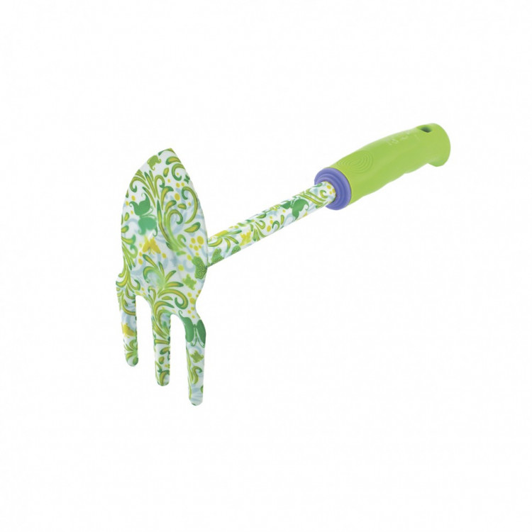 Мотыжка комбинированная, 65 х 300 мм, стальная, пластиковая рукоятка, Flower Green Palisad