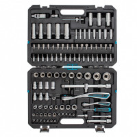 Набор инструментов 109 предметов, 120 зубьев, CrV 1/4, 1/2&quot; Gross