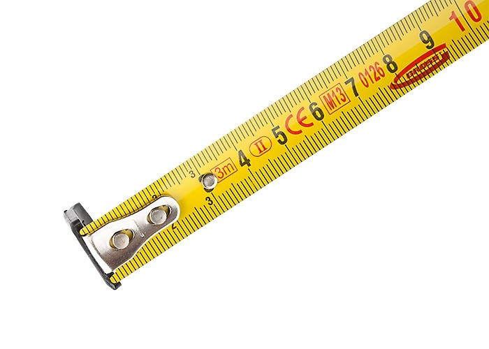 Рулетка &quot;Ergonomisch&quot;, 3 м x 16 мм, магнитный обрезиненный зацеп Gross
