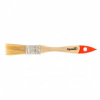 Кисть плоская Slimline 3/4&quot; (20 мм), натуральная щетина, деревянная ручка Sparta