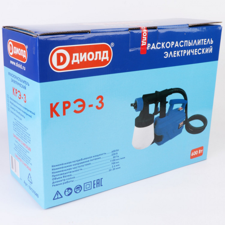 Краскораспылитель Диолд КРЭ-3