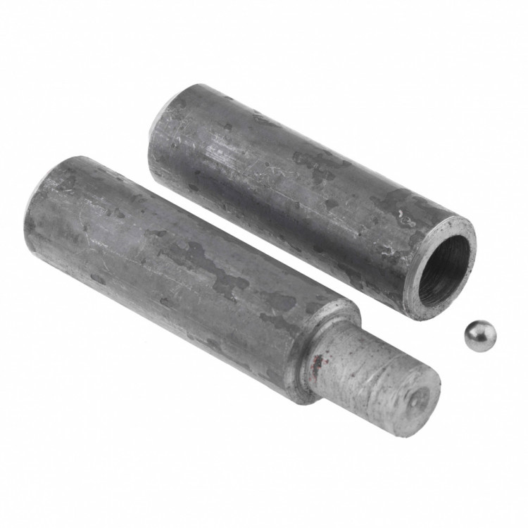 Петля гаражная с шаром, D 28 x 140 мм, 4 шт., Россия Сибртех