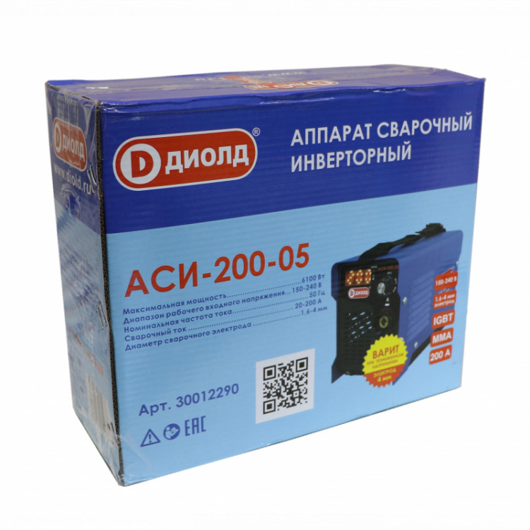 Аппарат сварочный инверторный Диолд АСИ 200-05