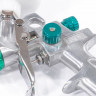 Краскораспылитель AG 810 HVLP, гравитационный, сопло 0,8 мм и 1 мм Stels