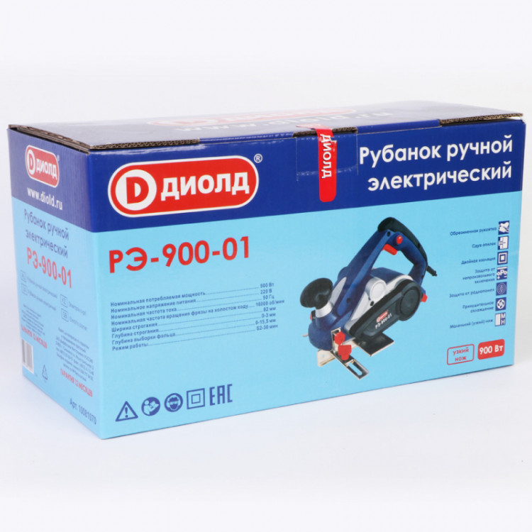 Рубанок Диолд РЭ-900-01