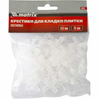 Крестики, 6,0 мм, для кладки плитки, 75 шт Matrix