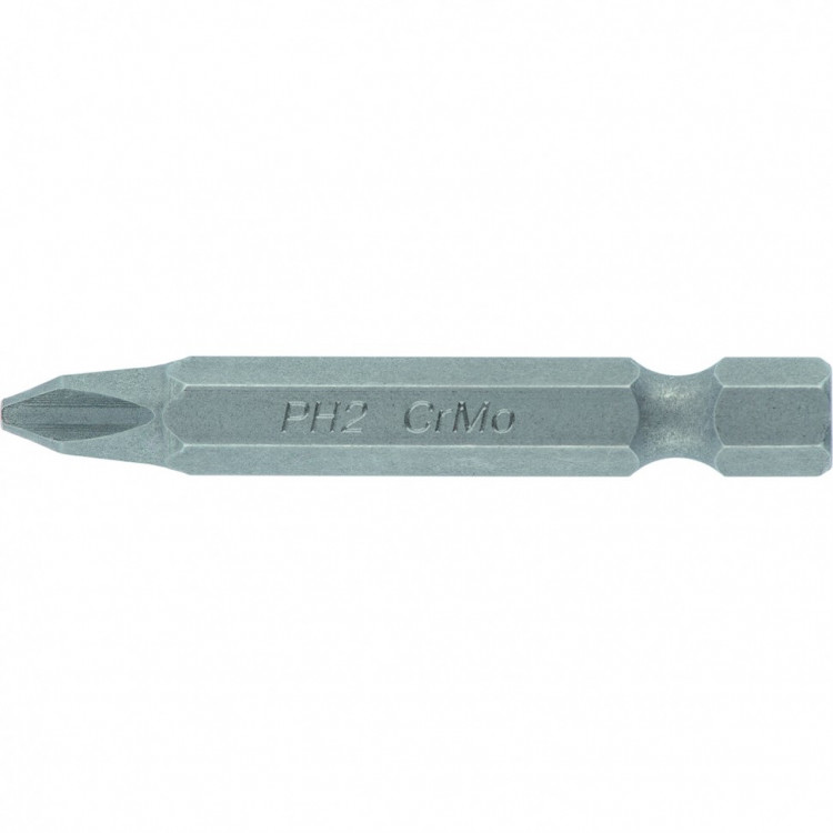 Набор бит PH2 x 90, сталь CrMo, 5 шт. Сибртех