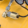 Компрессор DLS950/24 безмаслянный малошумный 950 Вт, 165 л/мин, ресивер 24 л Denzel