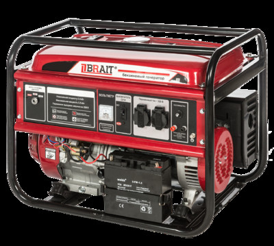 Бензогенератор  BR-6500CU(Е)