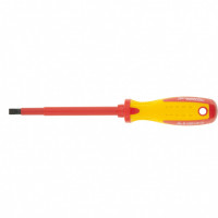 Отвертка Insulated, SL6,5 x 150 мм, CrMo, до 1000 В, двухкомпонентная рукоятка Matrix Professional
