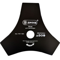 Нож для триммера Диолд 200x3Тx25,4мм
