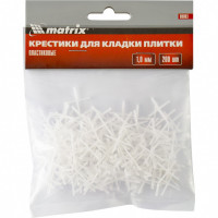 Крестики, 1,0 мм, для кладки плитки, 200 шт Matrix