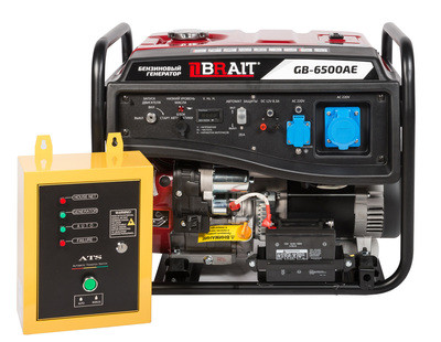 Генератор бензиновый GB-6500E PRO