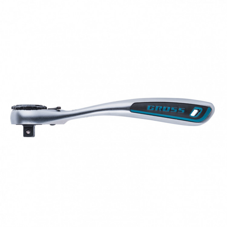 Ключ трещоточный, 120 зубьев, 3/8&quot; Gross