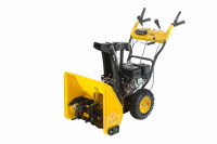 Бензиновая снегоуборочная машина SB 650 E, 6,5 л.с, с электростартером, фара Denzel
