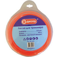 Леска для триммера 3.0мм, 60м