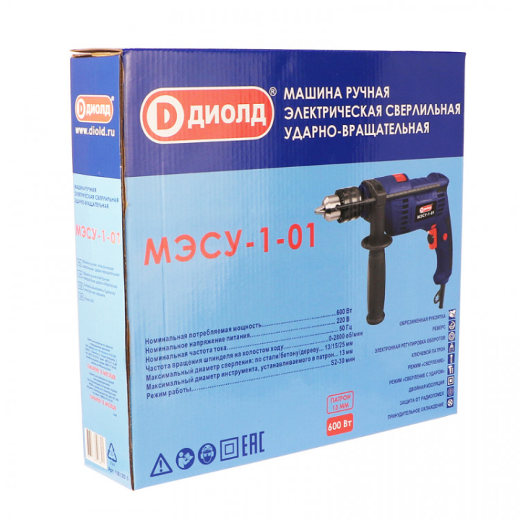 Ударная дрель Диолд МЭСУ-1-01