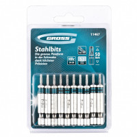Набор бит Torx8 х 50, сталь S2, 10 шт. Gross