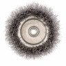 Щетка для УШМ, 150 мм, М14, &quot;чашка&quot;, витая проволока 0,3 мм Сибртех
