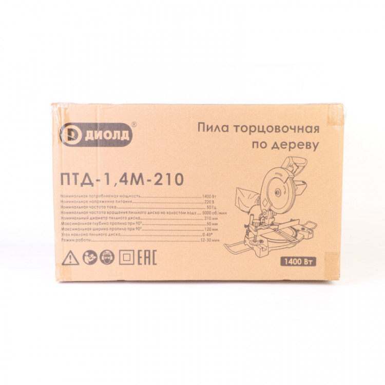 Торцовочная пила Диолд ПТД-1,4М-210