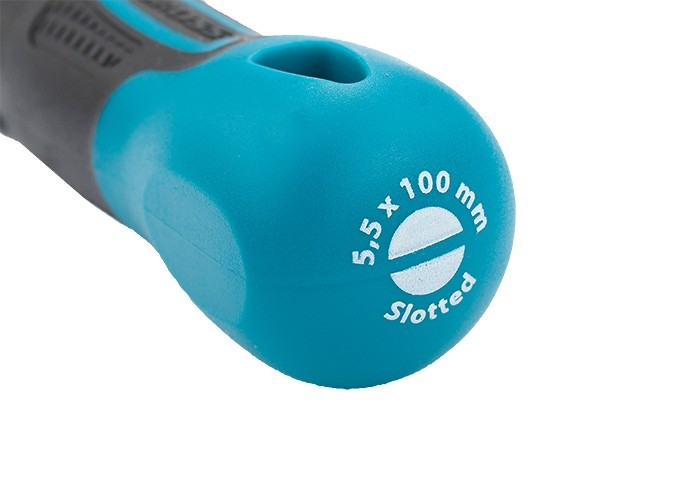 Отвертка SL5,5 x 100 мм, S2, трехкомпонентная рукоятка Gross