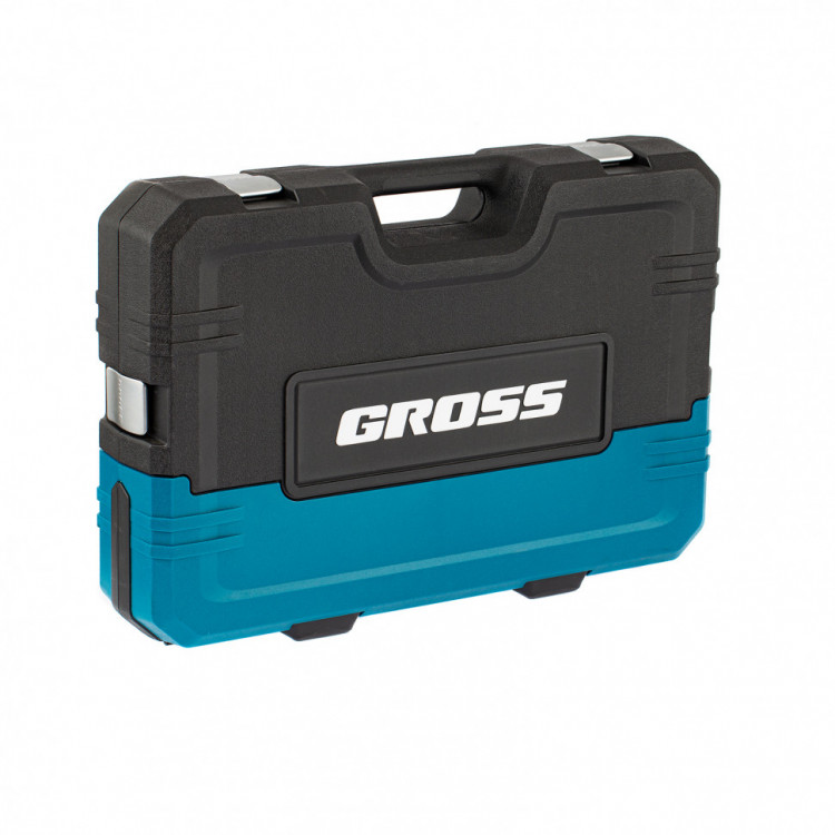 Набор инструментов 216 предметов, 120 зубьев, CrV 1/2&quot;, 3/8&quot;, 1/4&quot; Gross