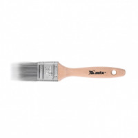 Кисть плоская Platinum 1.5&quot;, искусственная щетина, деревянная ручка MTX